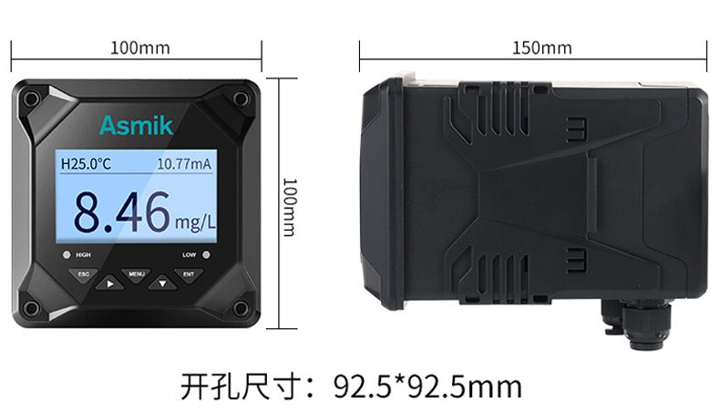 MIK-DY2900溶解氧在線分析儀尺寸 MIK-DY2900溶解氧在線分析儀尺寸